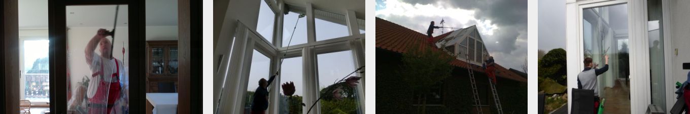 Glas- und Rahmenreinigung